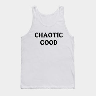 Chaotic Good (White) Tank Top